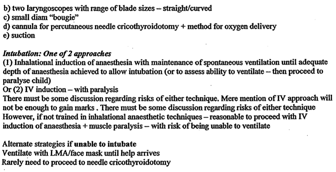 Exam Questions: CICM-2007-1-9