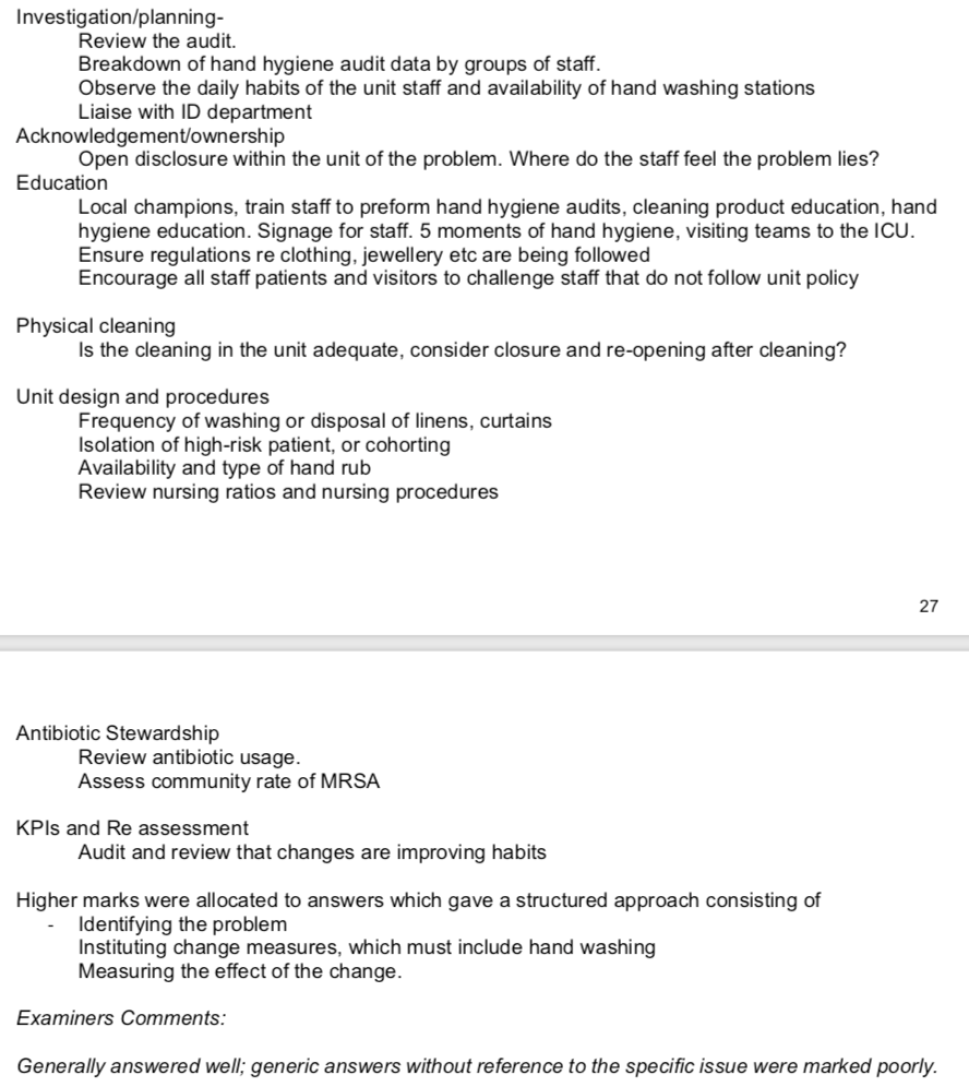 Latest CIPM Test Sample